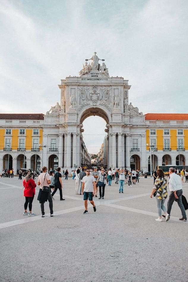 Ruas de Portugal. Arquitetura clássica