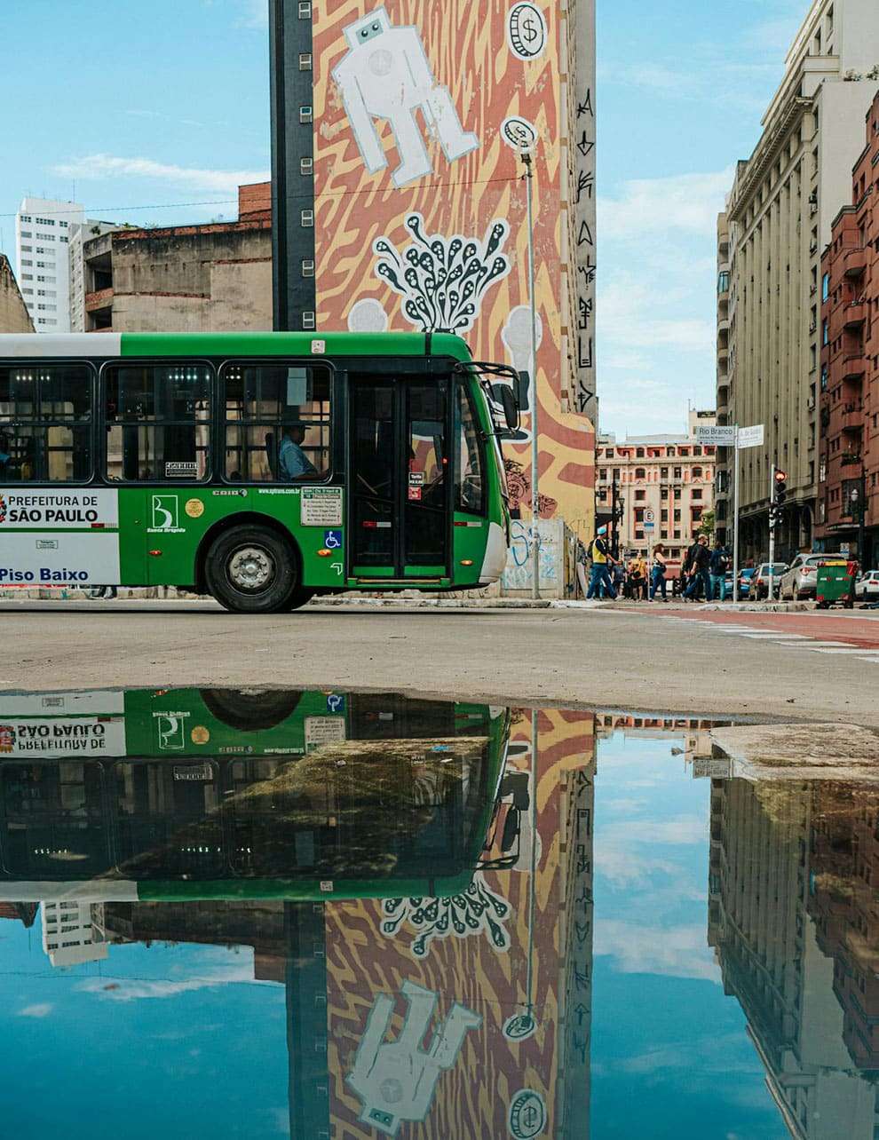 Transporte Público em São Paulo. Foto: Emanuel Pedro